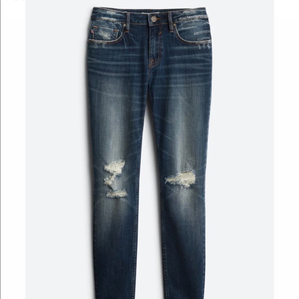 VIGOSS distressed Jagger skinny jean